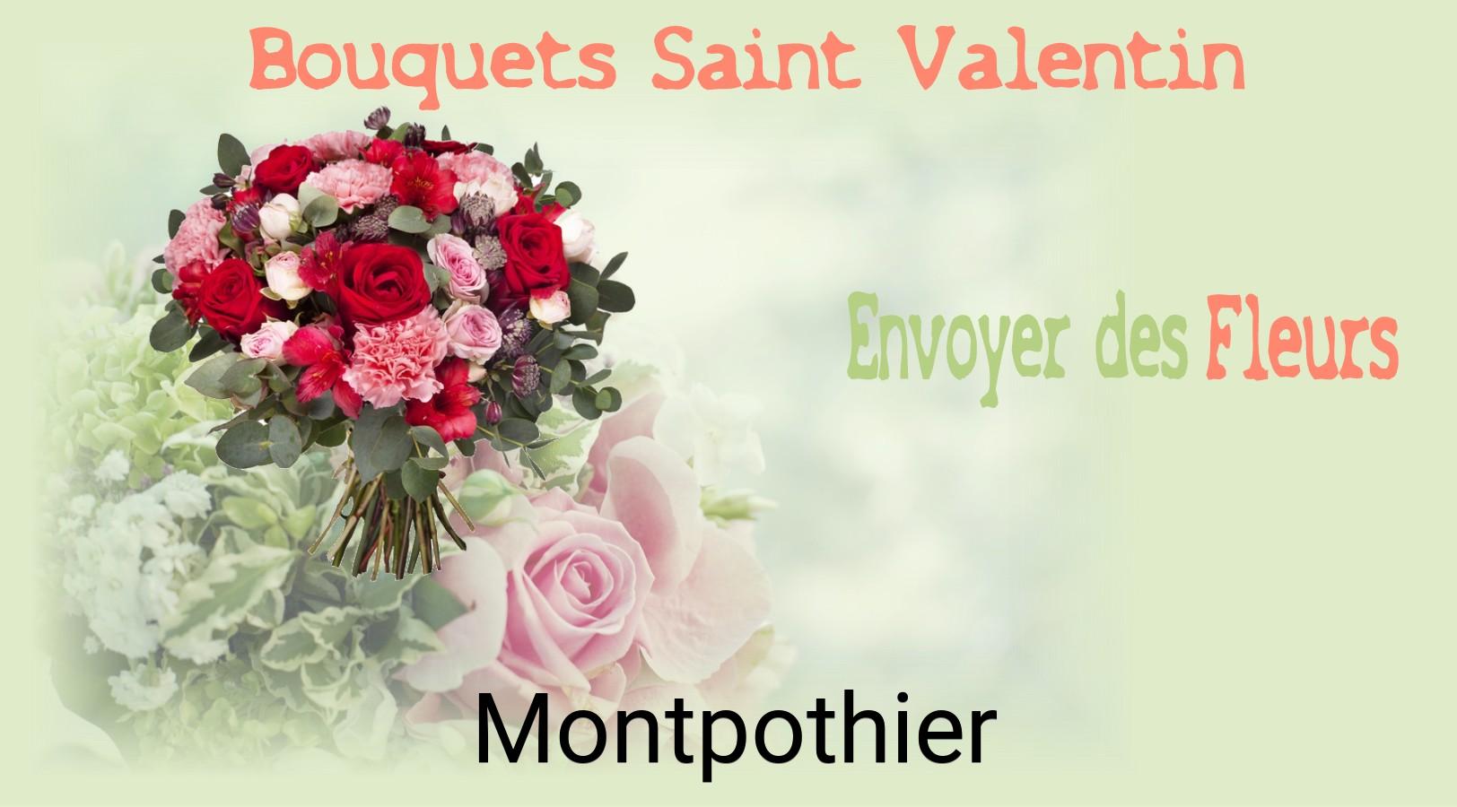 Roses de Saint-Valentin livrées à Montpothier